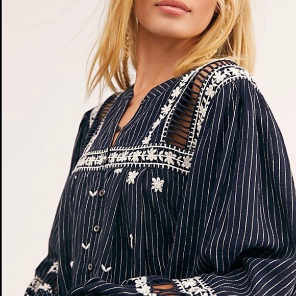 NWT Free People size XS All Roads Lead to you embr - Picture 4 of 10